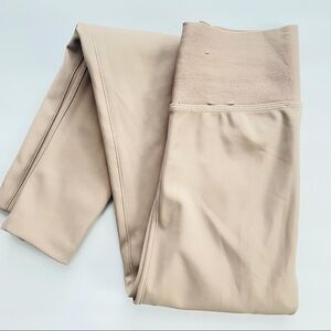 Zara light pink leggings size xs